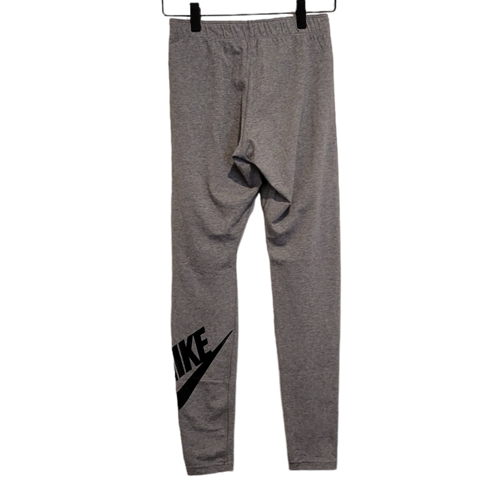 Nike Gray Leg a See High Waisted Sportswear Performance Leggings Small Elastic - Picture 4 of 10